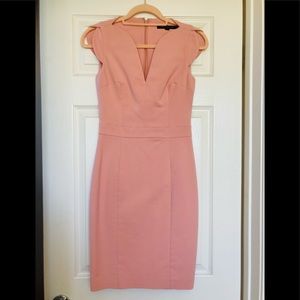 French connection beautiful pink Stretch-fit dress New without tags